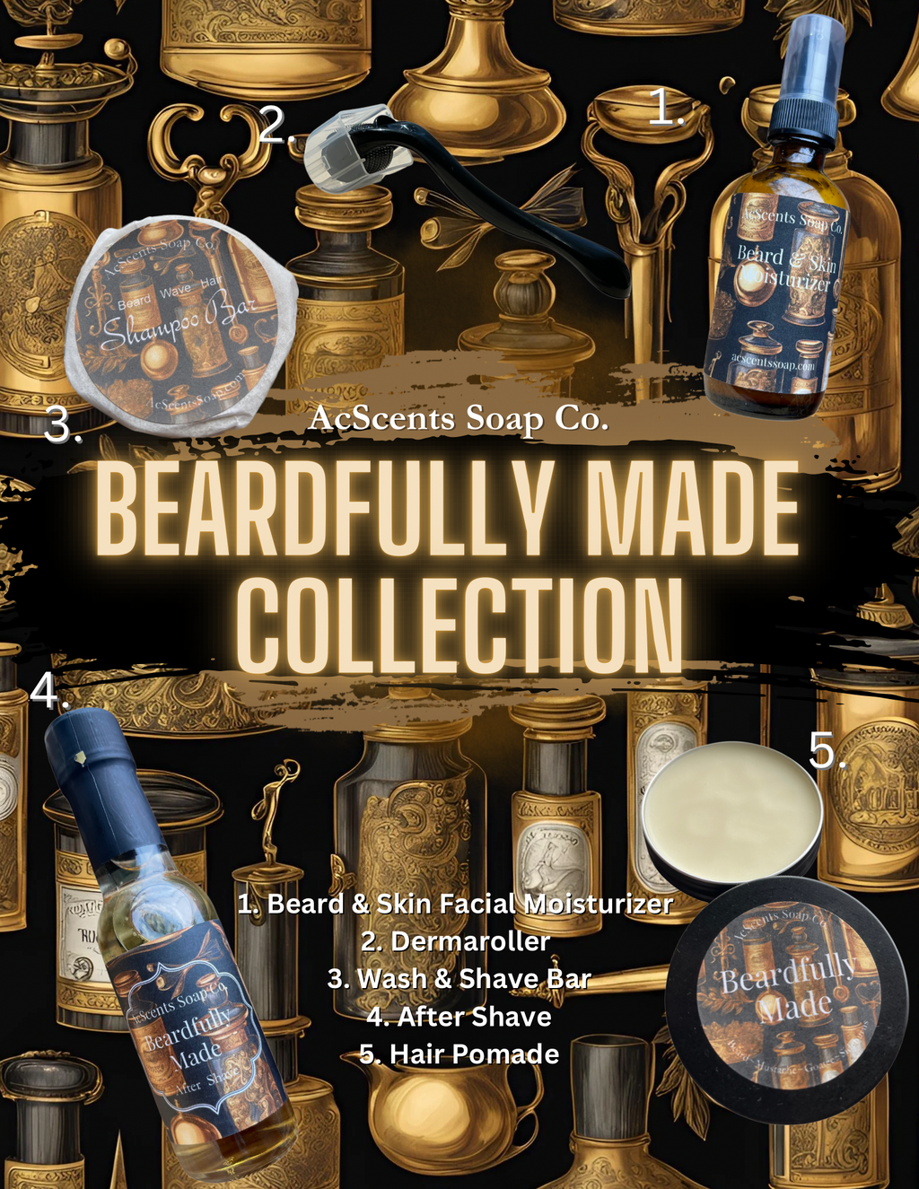Beardfully Made Beard Care Collection