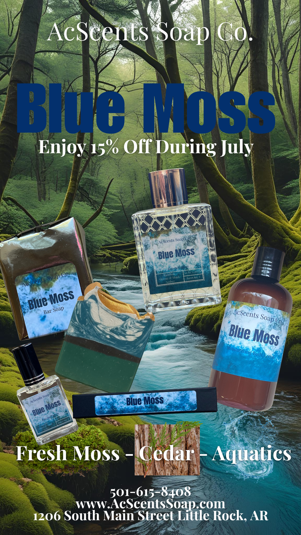 Blue Moss Collection