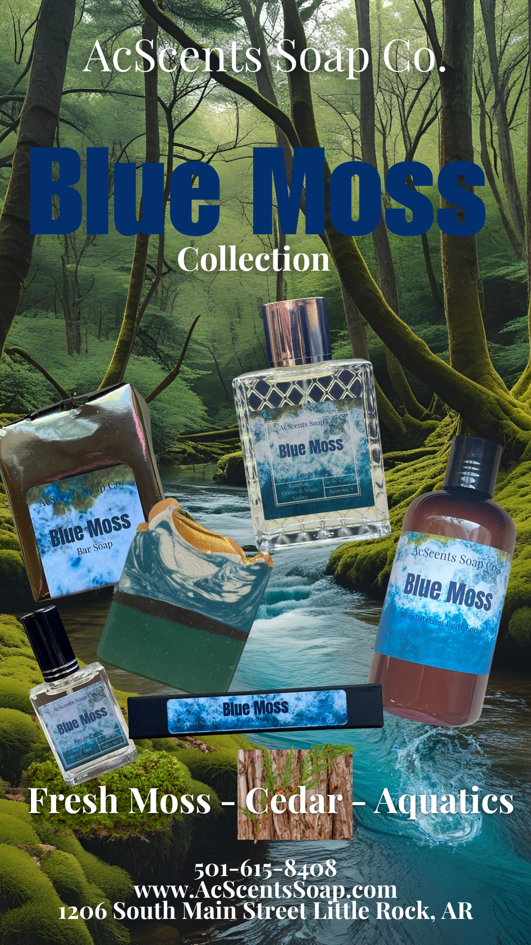Blue Moss Collection